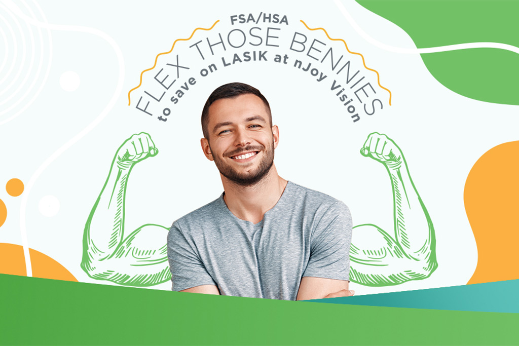 nJoy Vision LASIK Blog FSA HSA LASIK Savings Feature Image