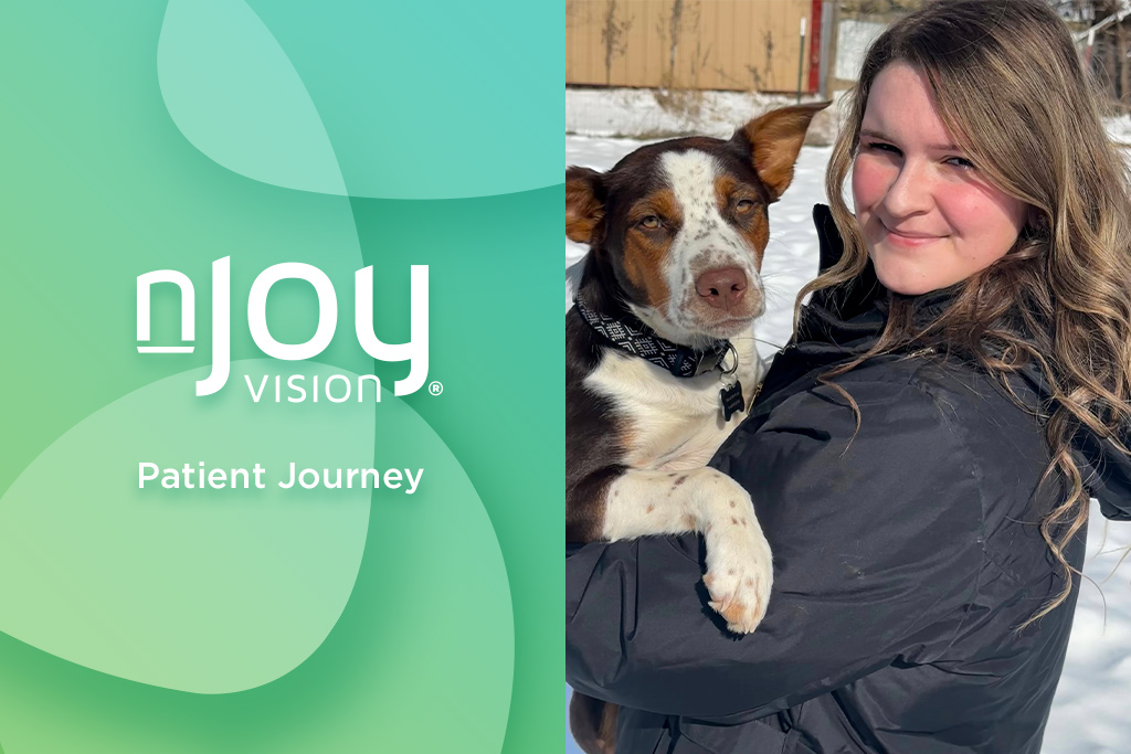 nJoy Vision OKC LASIK Blog Zoey Tate LASIK Patient Journey Feature Image
